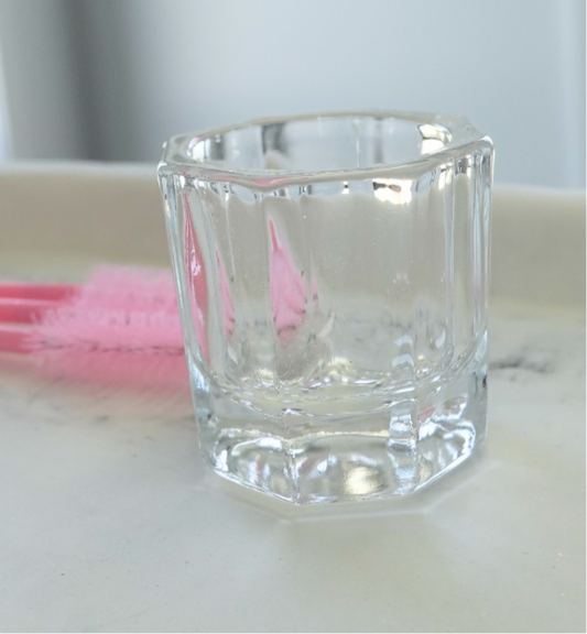 GLASS MIXING DISH